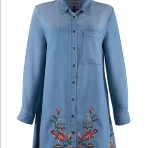 Long sleeve tunic dress